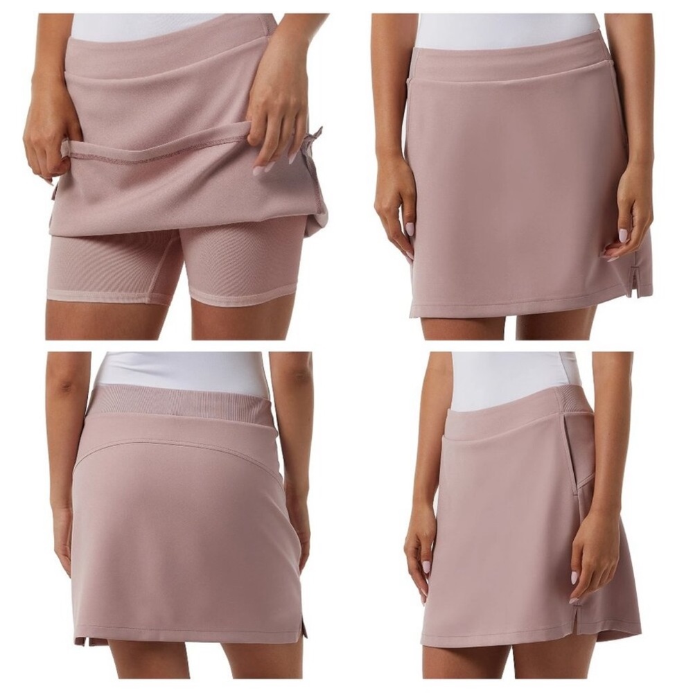 NWT 32 Degrees Pink Knee-Length Pencil Skort for Work size XXL